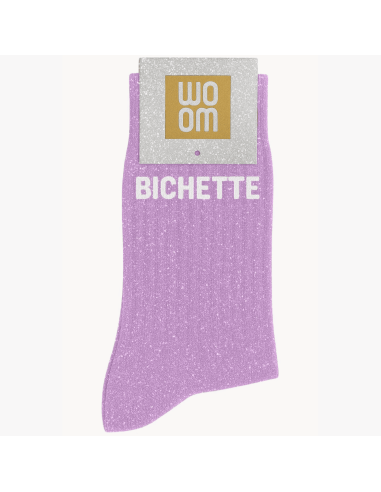 Chaussettes à paillettes Bichette