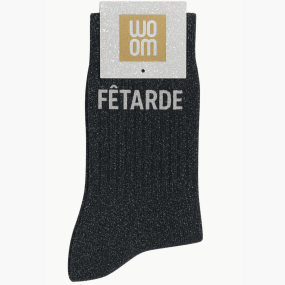 Chaussettes à paillettes Fêtarde