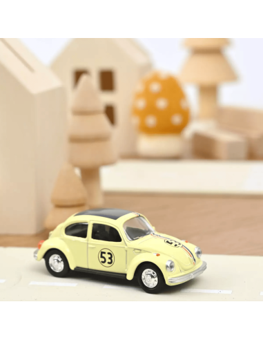 Volkswagen Coccinelle jaune n°53 1973 - Norev