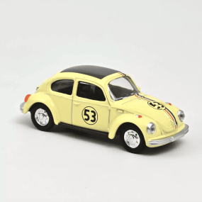 Volkswagen Coccinelle jaune n°53 1973 - Norev 2