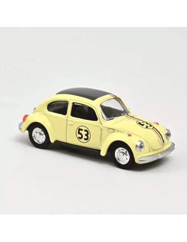 Volkswagen Coccinelle jaune n°53 1973 - Norev