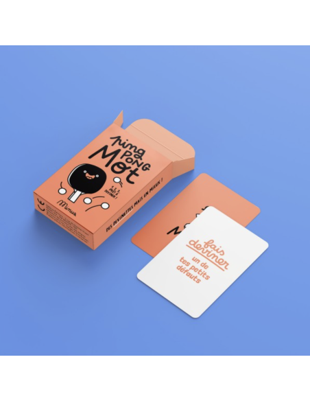 Ping pong mot - Minus Editions