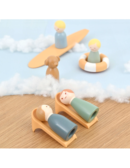 Combi T2 Volkswagen Jaune - Norev