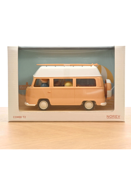 Combi T2 Volkswagen Jaune - Norev
