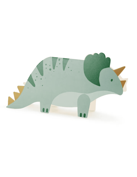 Set de 6 invitations Dinosaures - Party Deco