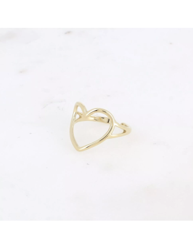 Bague coeur ajouré - Bohm Paris