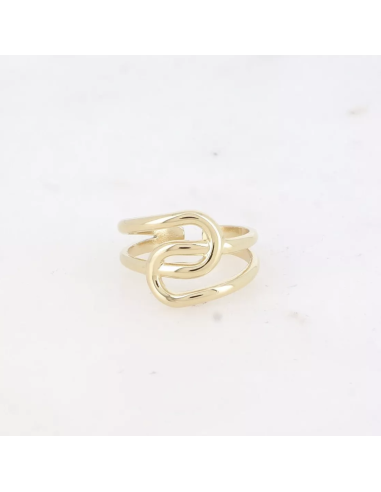 Bague lignes entrecroisées - Bohm Paris