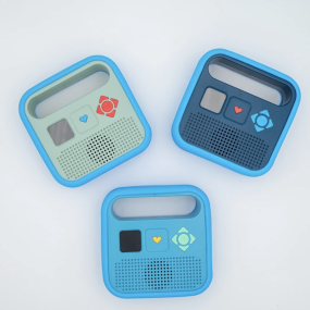 Coque de protection Merlin bleu azur- Hello Merlin 2