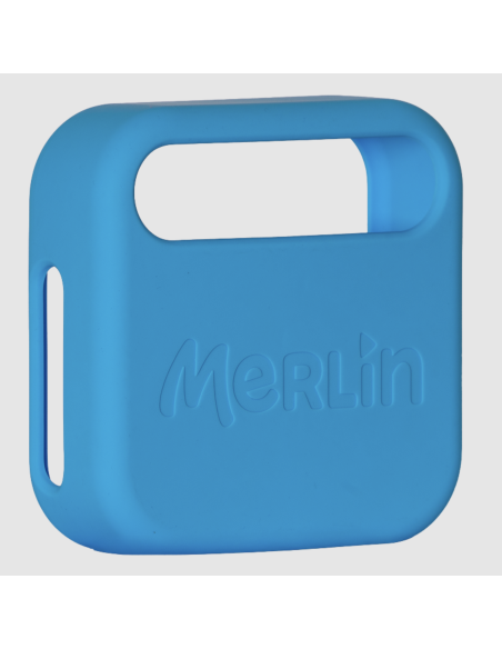 Coque de protection Merlin bleu azur- Hello Merlin