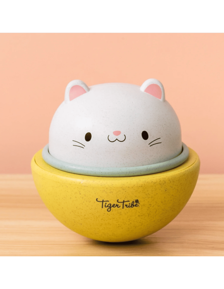 Chat 2-en-1 culbuto et à friction - Tiger Tribe