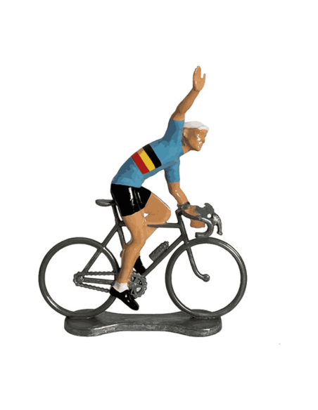 Figurine cycliste Vainqueur Champion de Belgique - Bernard & Eddy