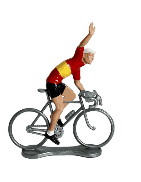 Figurine cycliste Vainqueur Champion d'Espagne - Bernard & Eddy