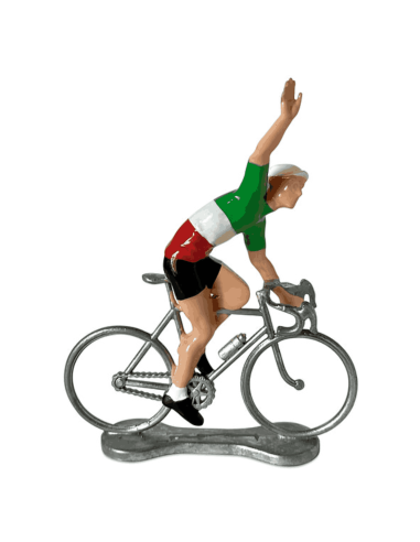 Figurine cycliste Vainqueur Champion d'Italie -...