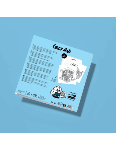 Coloriage Cosy Art Super Market - OMY