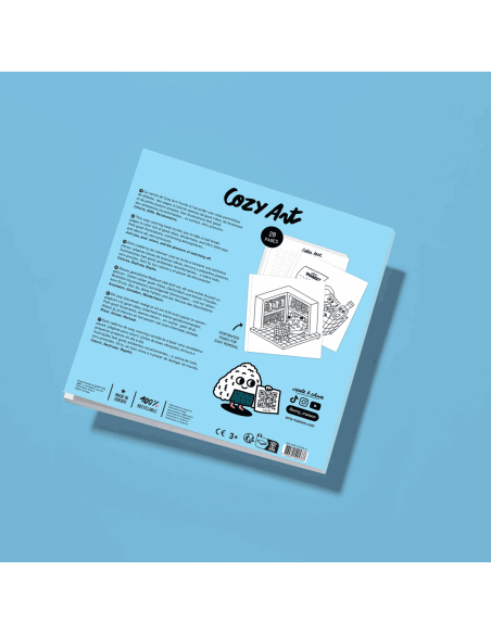 Coloriage Cosy Art Super Market - OMY