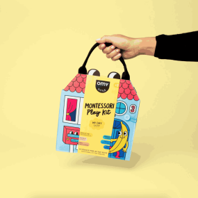 Livre d'éveil Montessori Ma journée - OMY 2