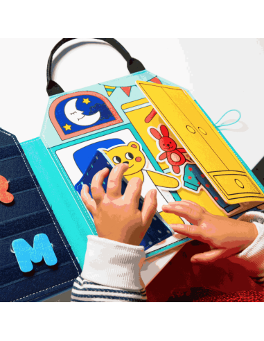 Livre d'éveil Montessori Ma journée - OMY