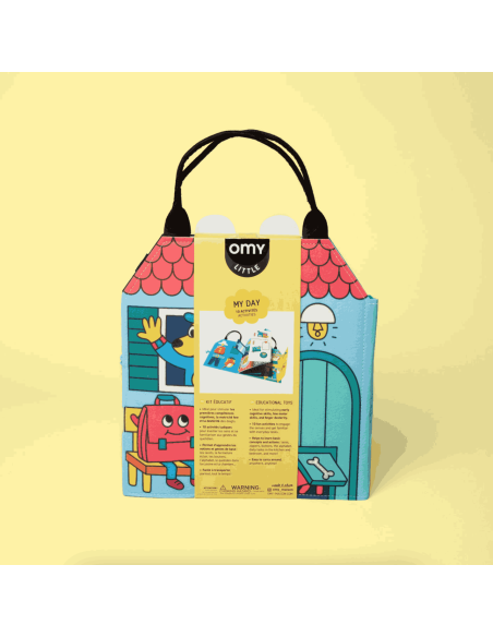 Livre d'éveil Montessori Ma journée - OMY