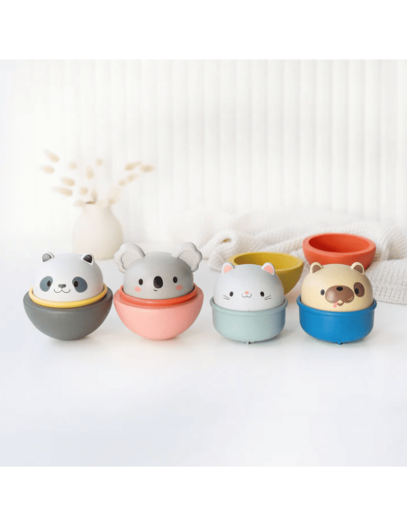 Panda 2-en-1 culbuto et à friction - Tiger Tribe