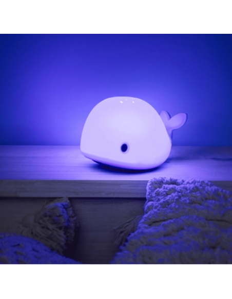 Projecteur de lumière baleine Wilda Bleue - Little L