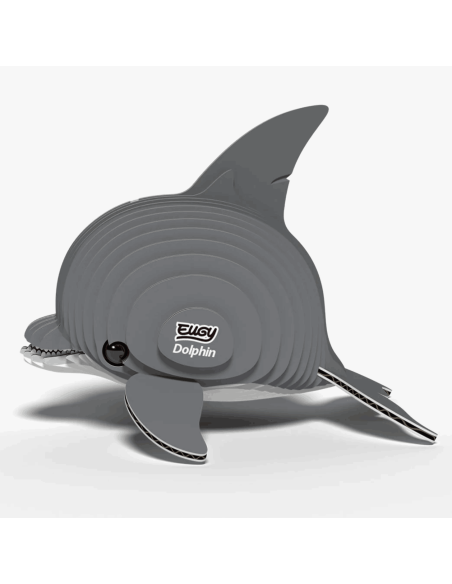 Eugy puzzle Dauphin 3D en carton
