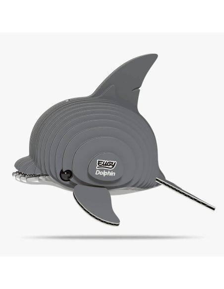 Eugy puzzle Dauphin 3D en carton