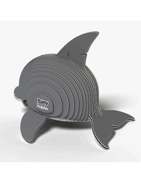 Eugy puzzle Dauphin 3D en carton