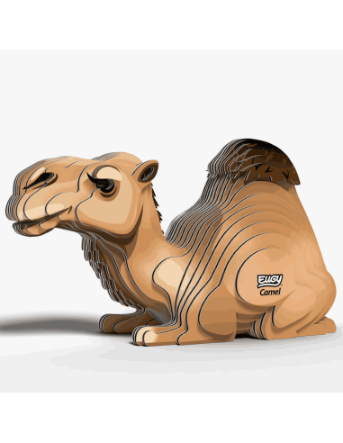 Eugy puzzle Chameau 3D en carton