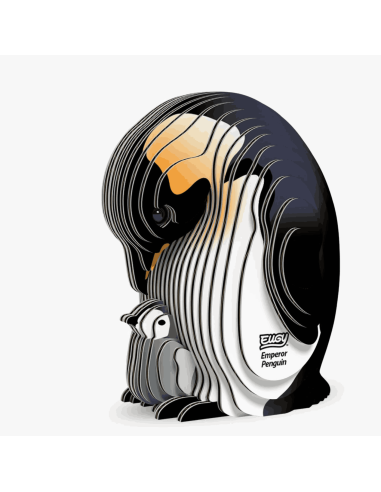 Eugy puzzle Manchot  3D en carton