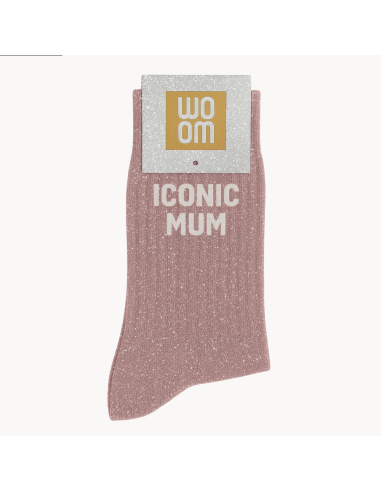 Chaussettes à paillettes Iconic Mum
