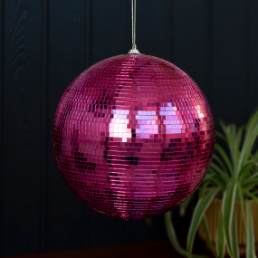 Boule disco Rose 20 cm - Rex