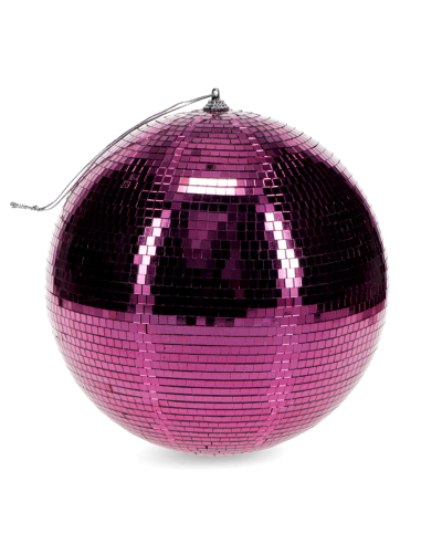 Boule disco Rose 15 cm - Rex