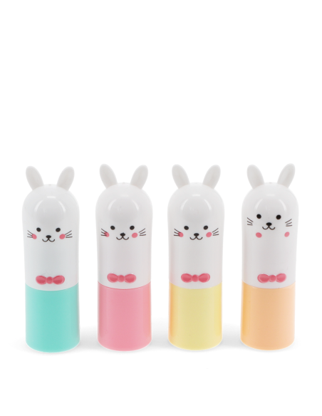 Set de 4 Mini Surligneurs Lapin - Rex