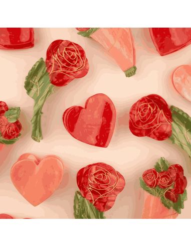 Pince à cheveux Rose - Coucou Suzette