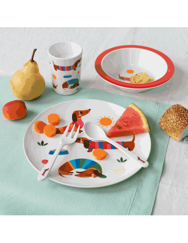 Set vaisselle Teckel - Rex London
