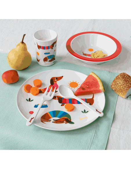 Set vaisselle Teckel - Rex London