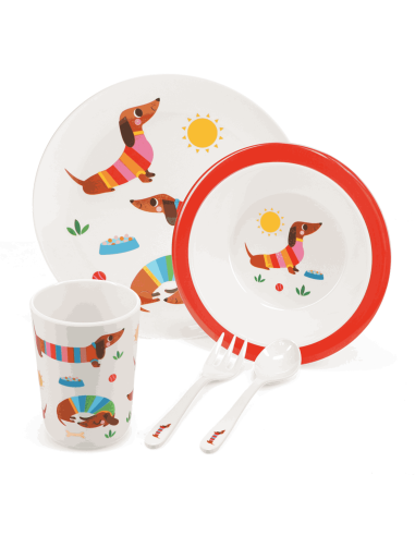 Set vaisselle Teckel - Rex London