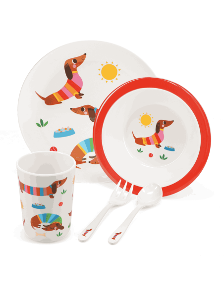 Set vaisselle Teckel - Rex London
