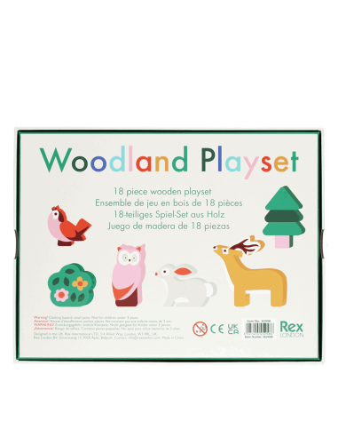 Animaux en bois  à empiler - Rex