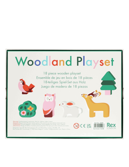 Animaux en bois  à empiler - Rex