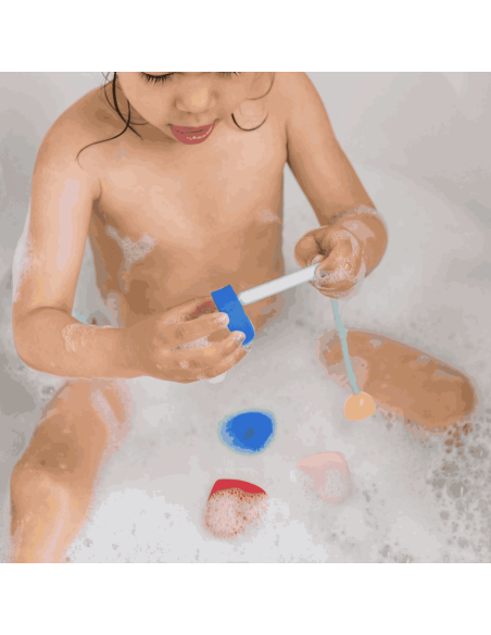 Jouet de bain perles Coeurs - Quut