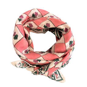 Foulard Flo Pink - Maison Augustin