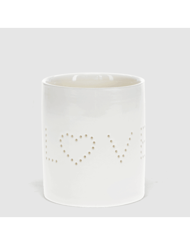 Photophore blanc Love - Rex London