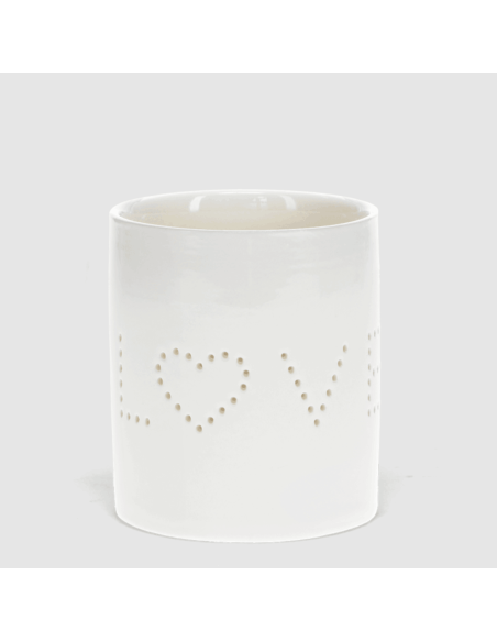 Photophore blanc Love - Rex London