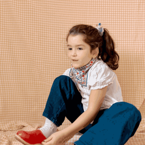 Foulard Love Klein - Maison Augustin 2