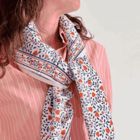 Foulard Love Klein - Maison Augustin