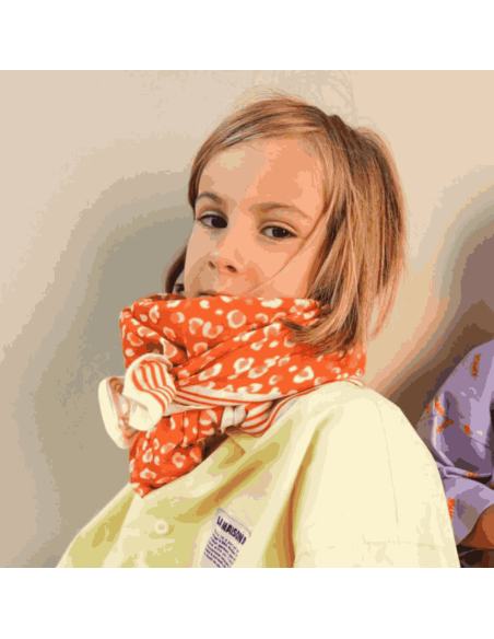 Foulard Graou camel - Maison Augustin