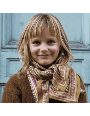 Foulard Love Bronze - Maison Augustin