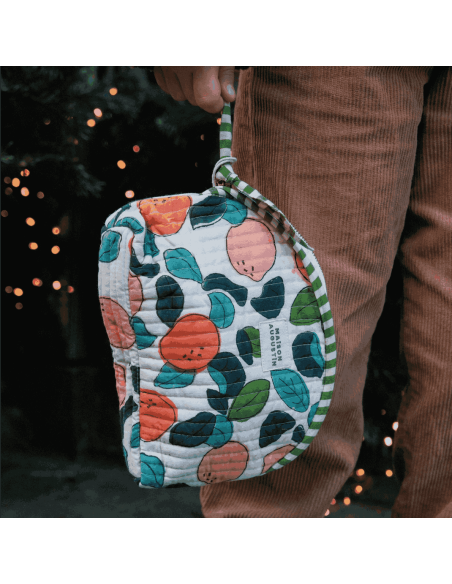 Trousse maquillage Pomelo green - Maison Augustin