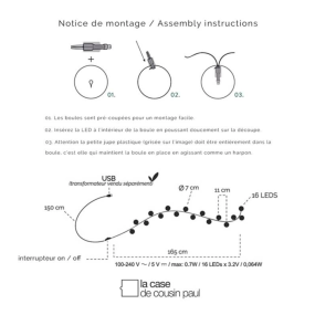 Coffret guirlande lumineuse Mistral - La Case de Cousin Paul 2